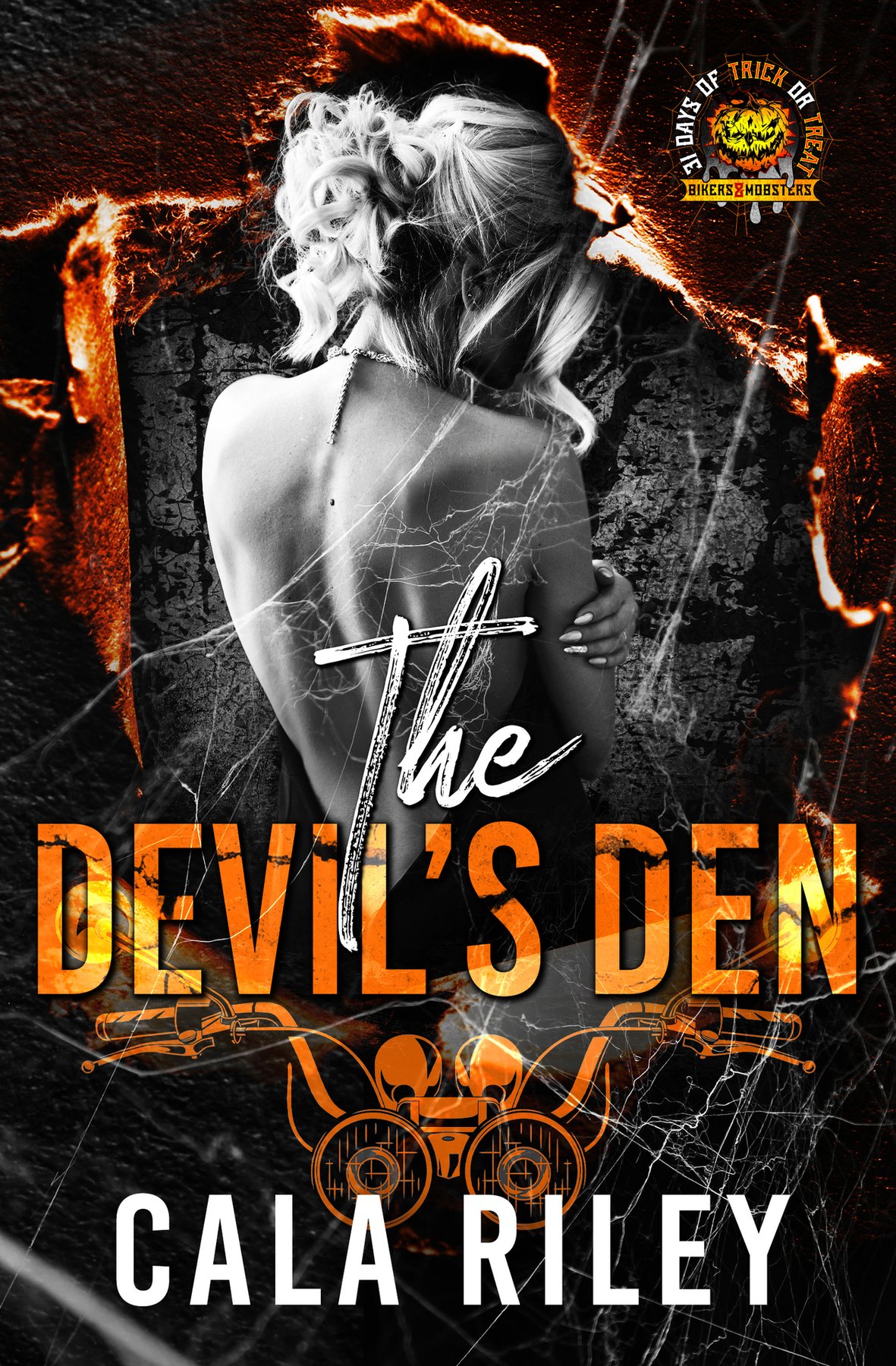 Cover of The Devil's Den: A Why Choose Motorcycle Romance