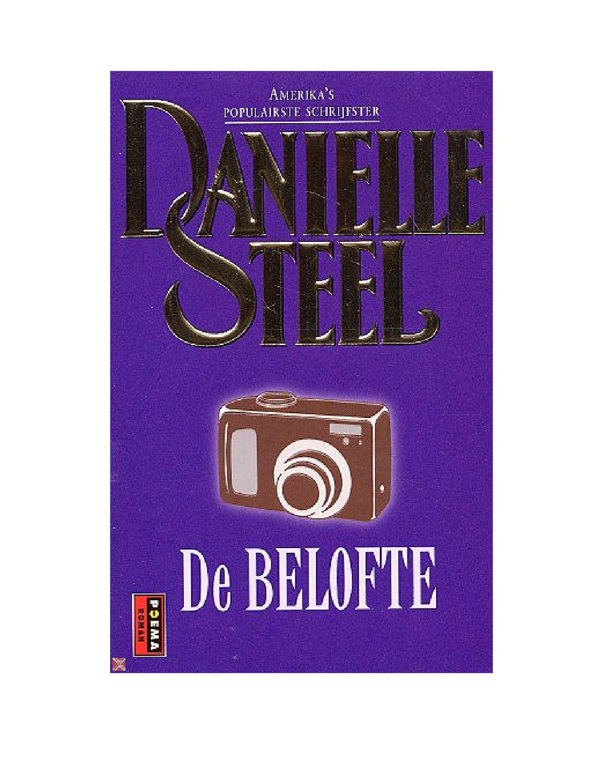 Cover of De belofte