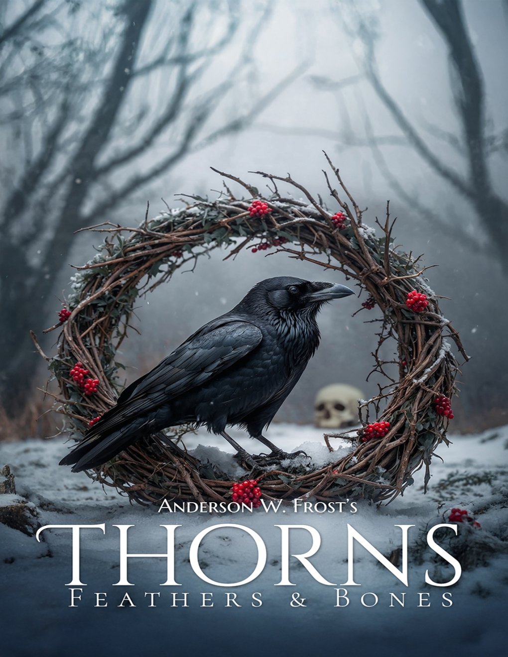 Cover of Thorns, Feathers & Bones