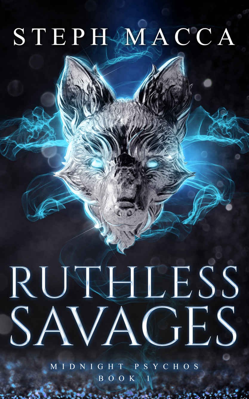 Cover of Ruthless Savages- A Dark Omegaverse Reverse Harem Romance (2023)