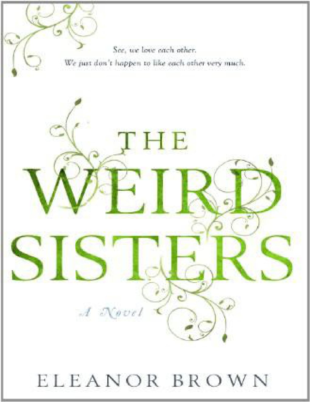 Cover of The Weird Sisters