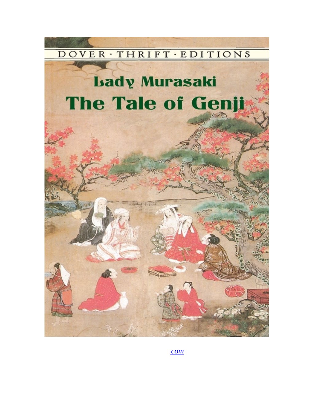 Cover of The Tale of Genji