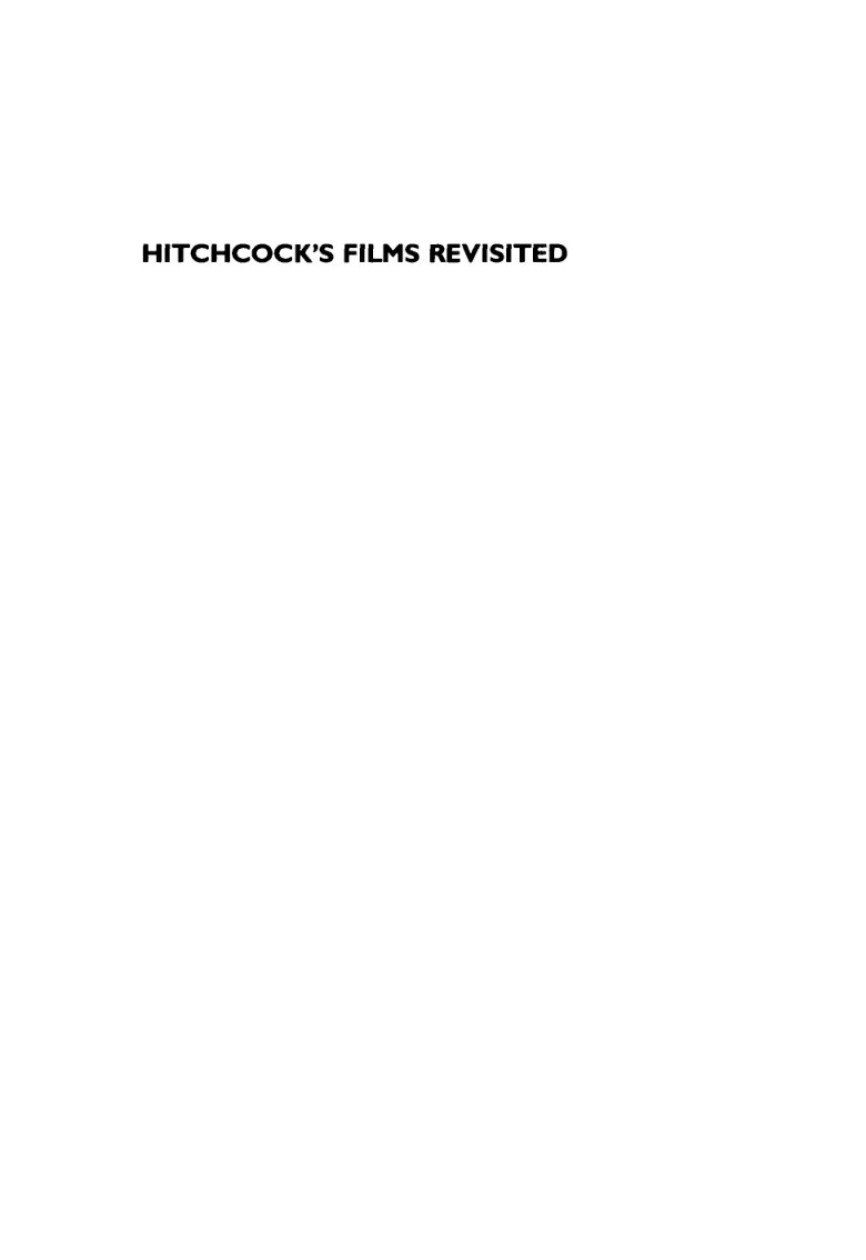 Cover of HITCHCOCK'S FILMS REVISITED