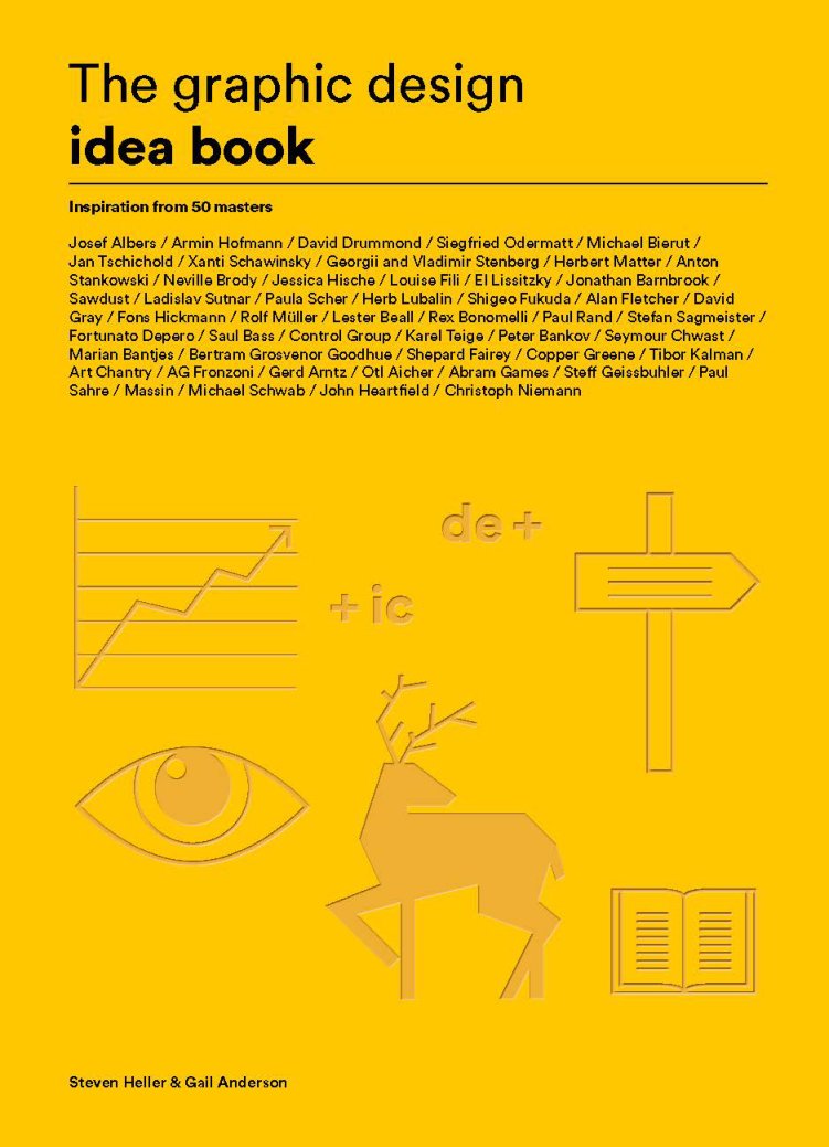 Cover of The Graphic Design Idea Book