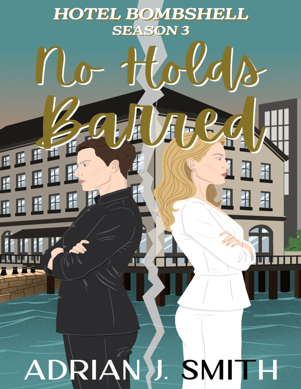 Cover of No Holds Barred (Hotel Bombshell Book 3)