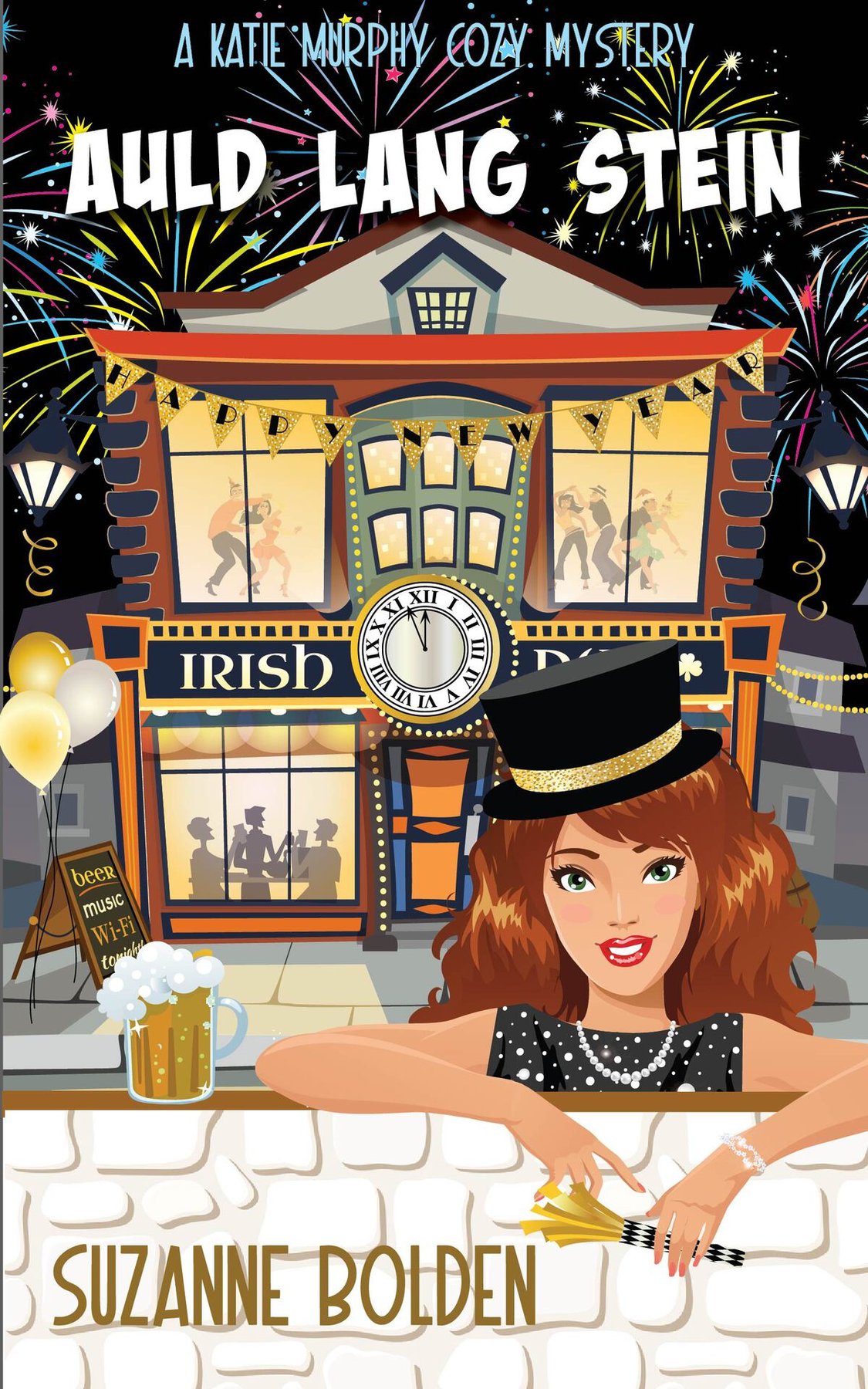 Cover of Auld Lang Stein: A Katie Murphy Cozy Mystery