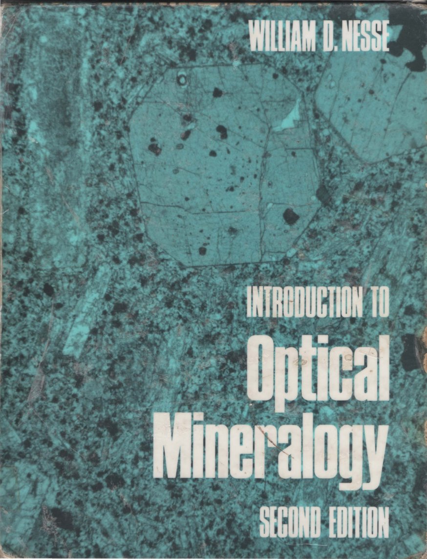 Cover of INTRODUCTION TO OPTICAL MINERALOGY