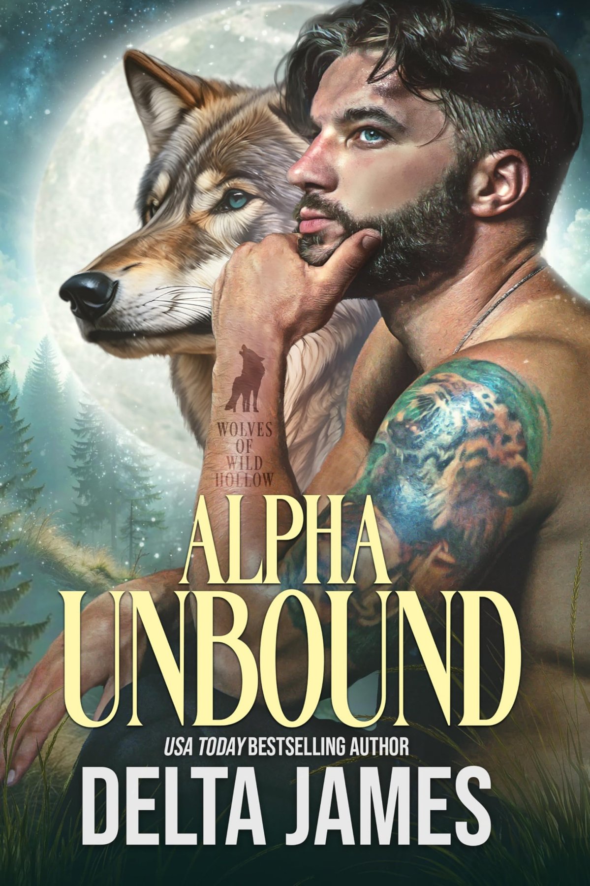 Cover of Alpha Unbound- A Steamy, Small Town, Shifter Romance (2025)