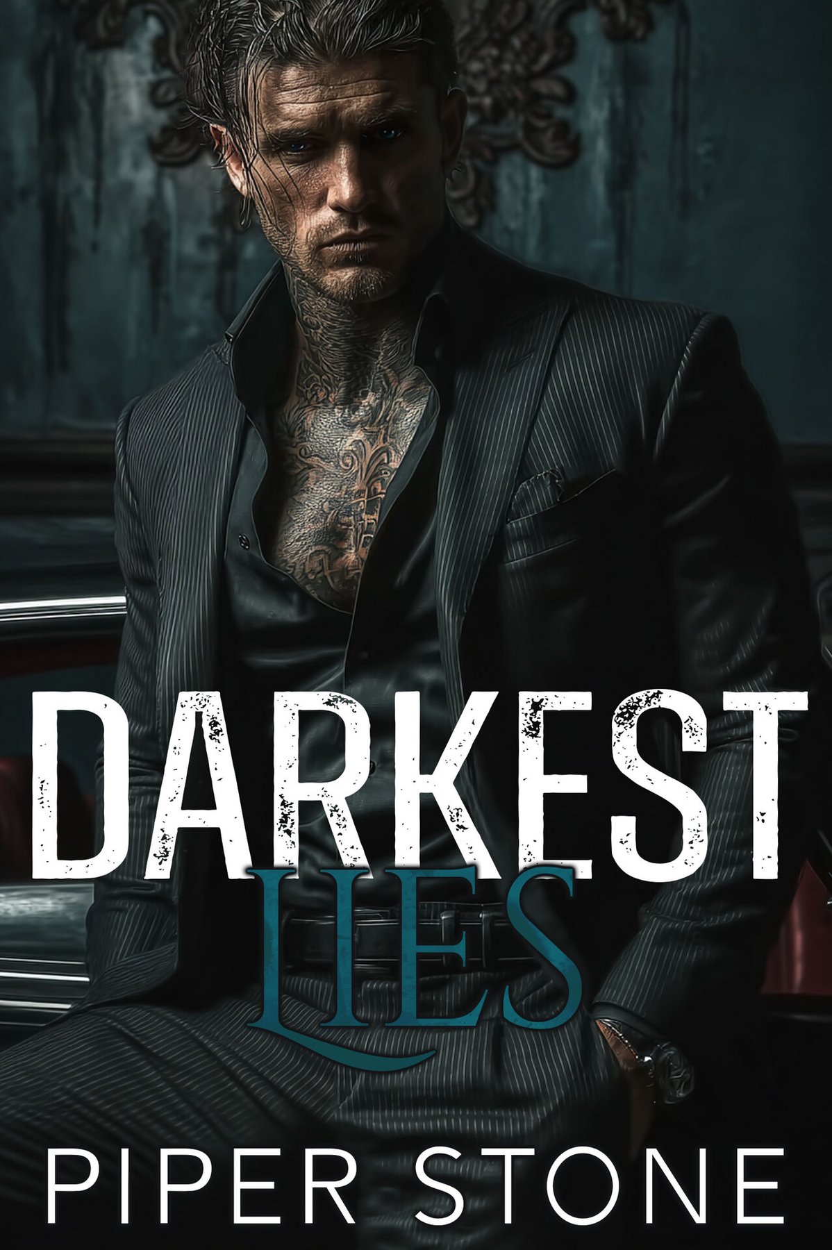 Cover of Darkest Lies: A Dark Mafia Romance (Orchestrated Corruption Book 2)