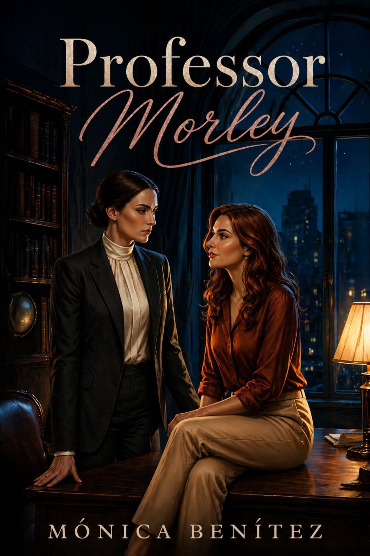 Cover of Professor Morley: Sapphic Romance / Age gap (Rector Morley Book 2)