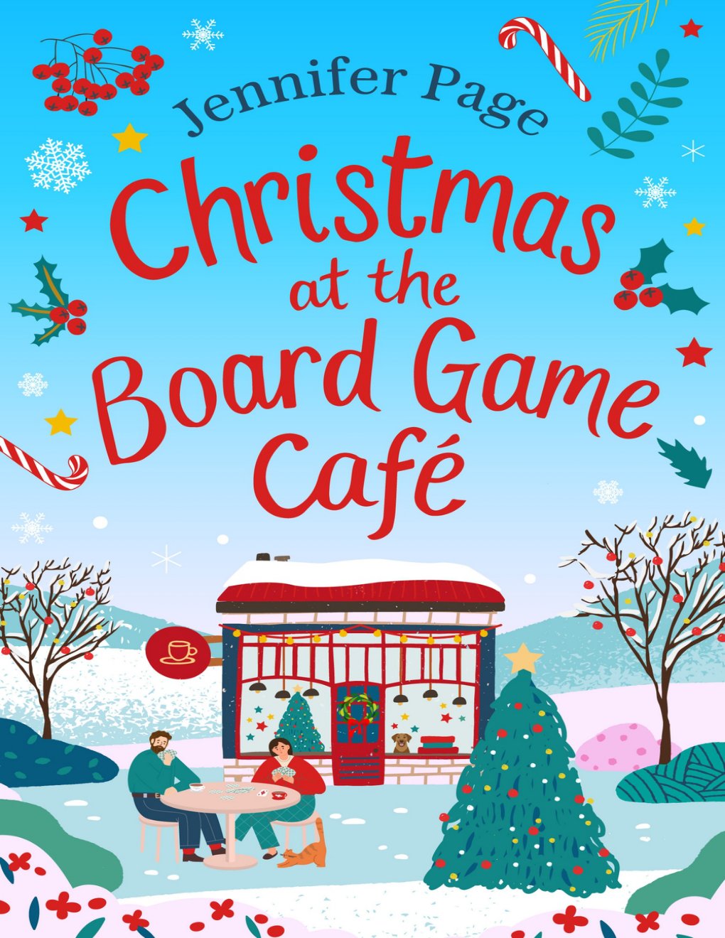 Cover of Christmas at the Board Game Cafe