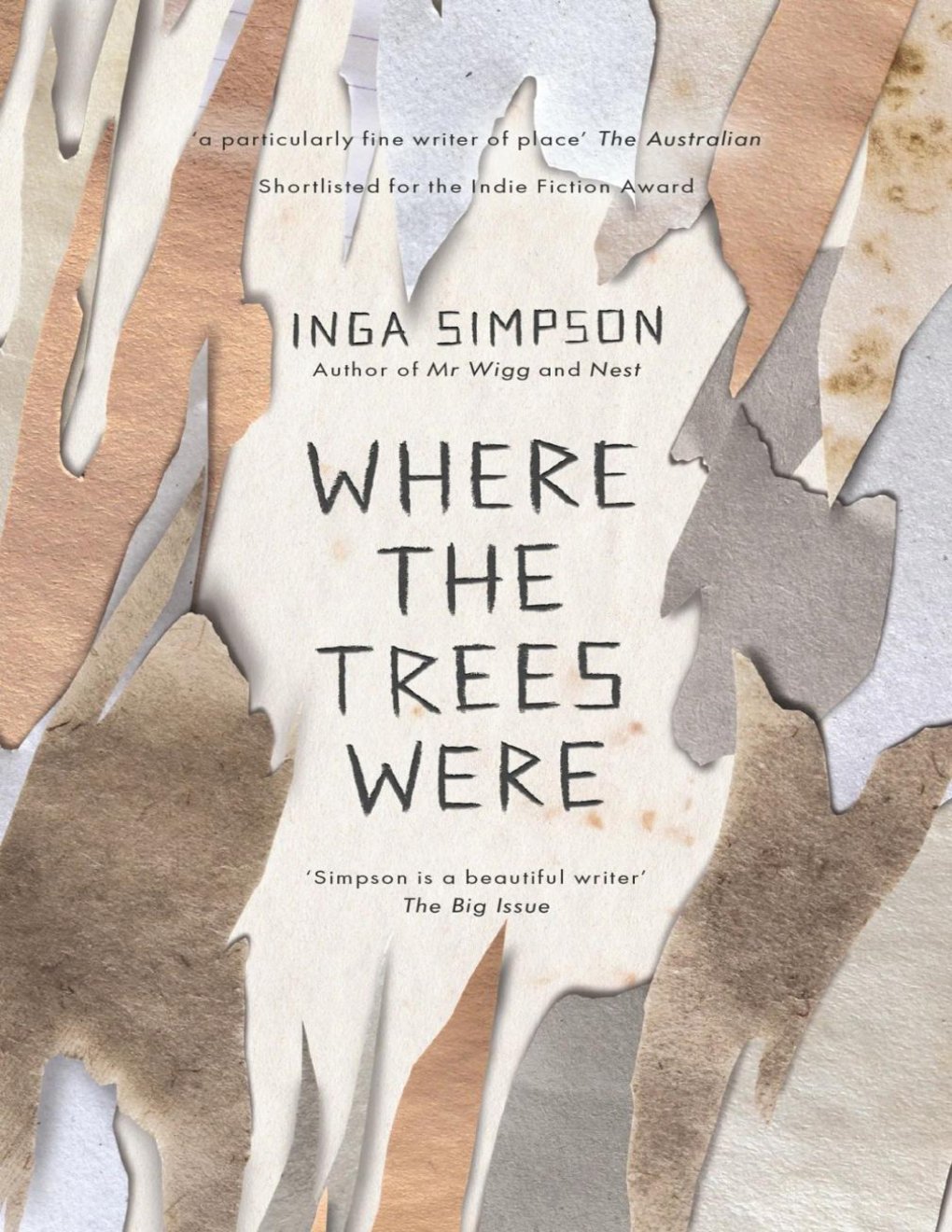 Cover of Where the Trees Were : A Novel (2016)
