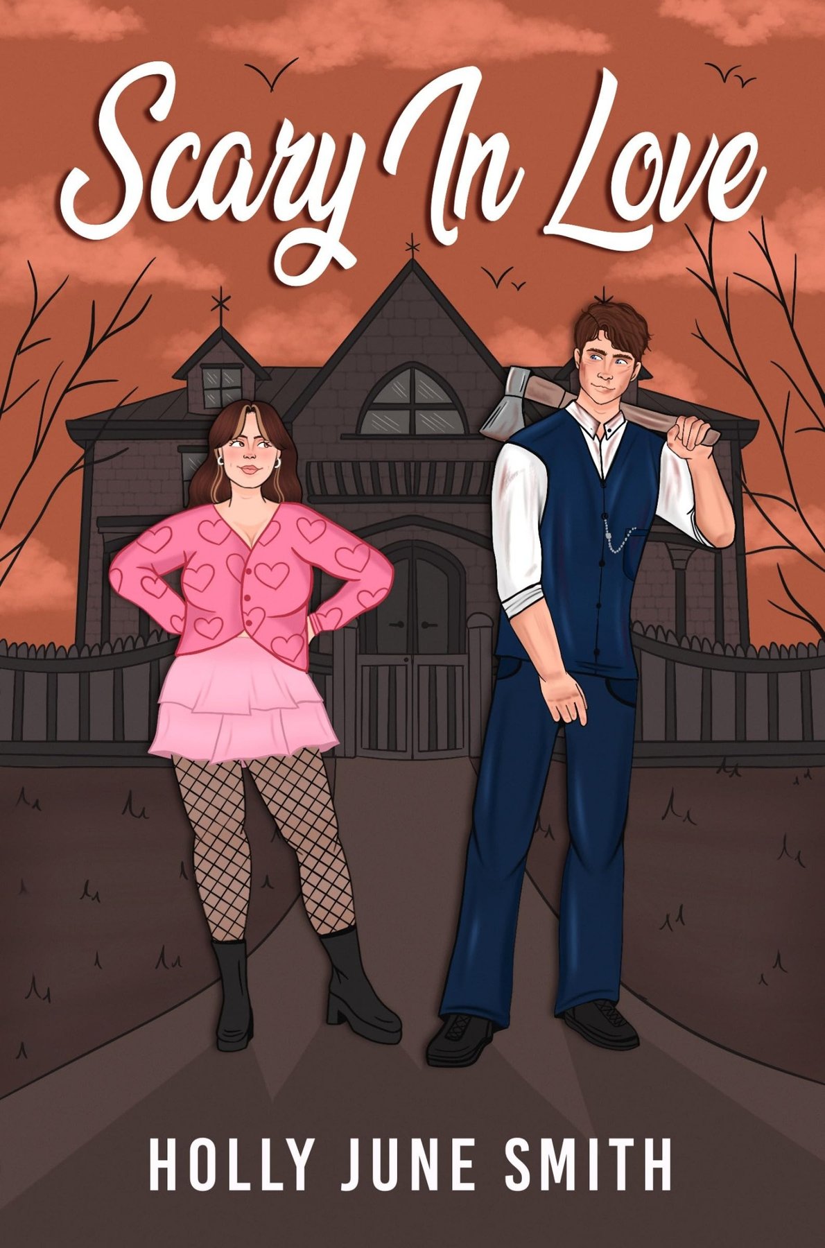 Cover of Scary In Love: A spooky, spicy, Halloween romance