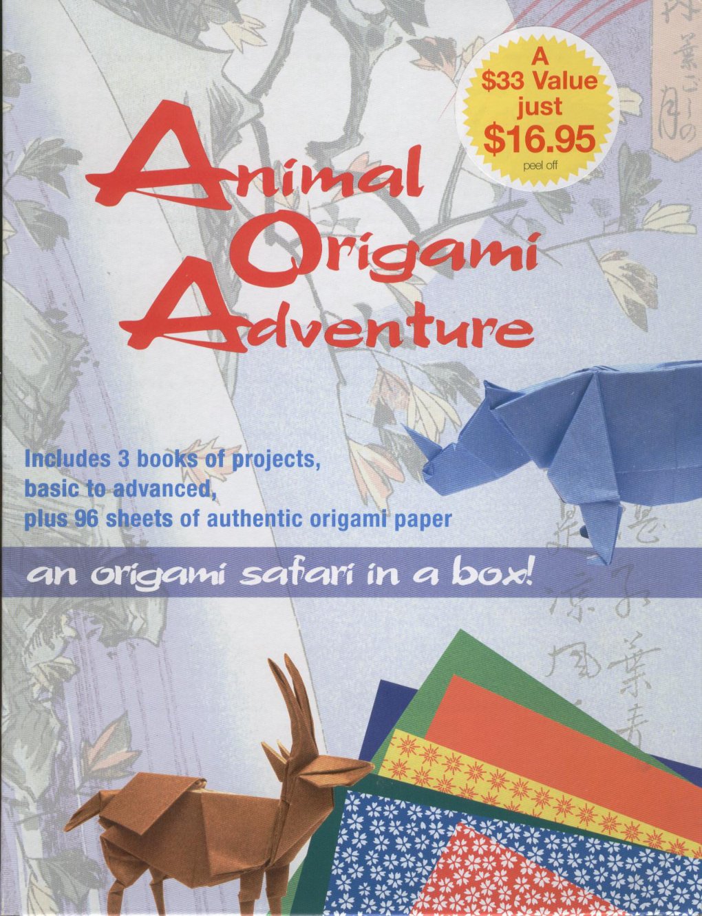 Cover of Dollar Bill Animals in Origami