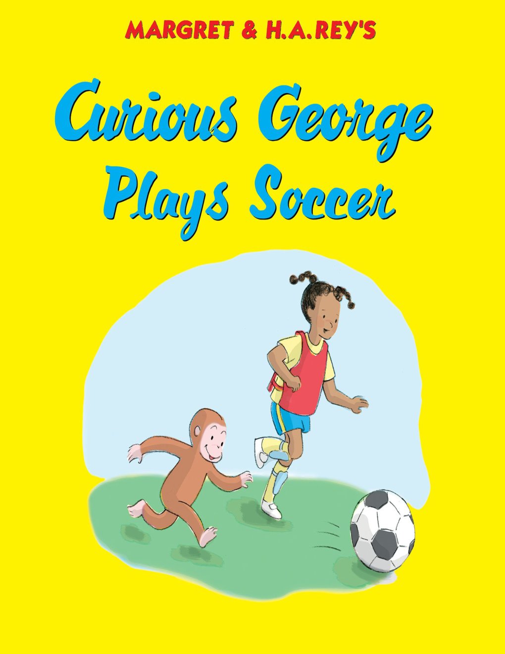 Cover of Curious George Plays Soccer