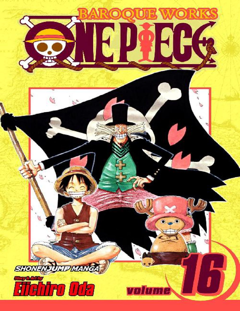 Cover of One Piece, Vol. 16: Carrying on His Will