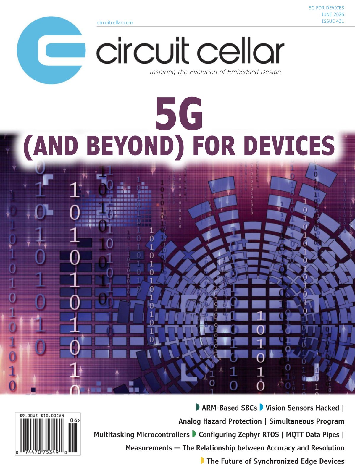 Cover of Circuit Cellar Issue 431 June 2026