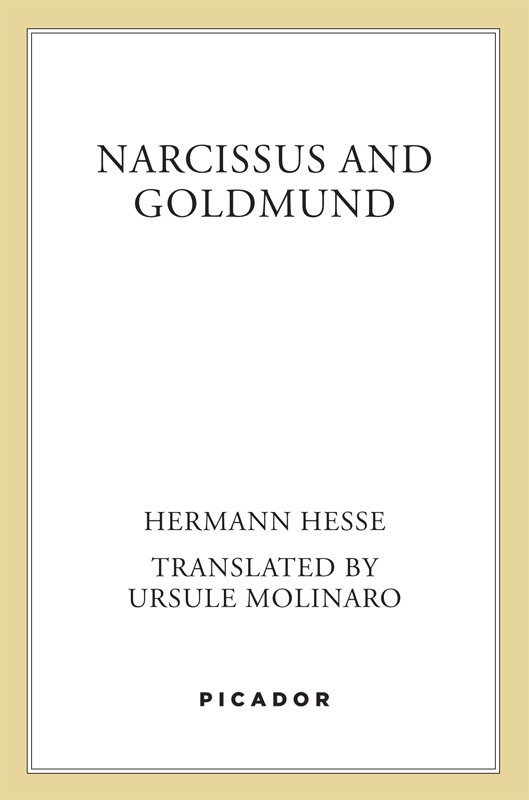 Cover of Narcissus and Goldmund