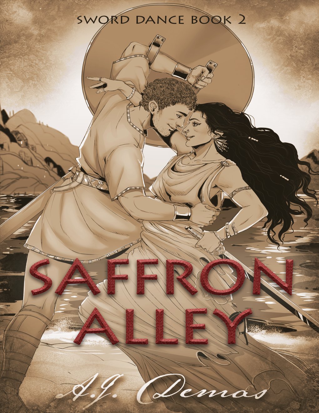 Cover of Saffron Alley: Sword Dance Book 2