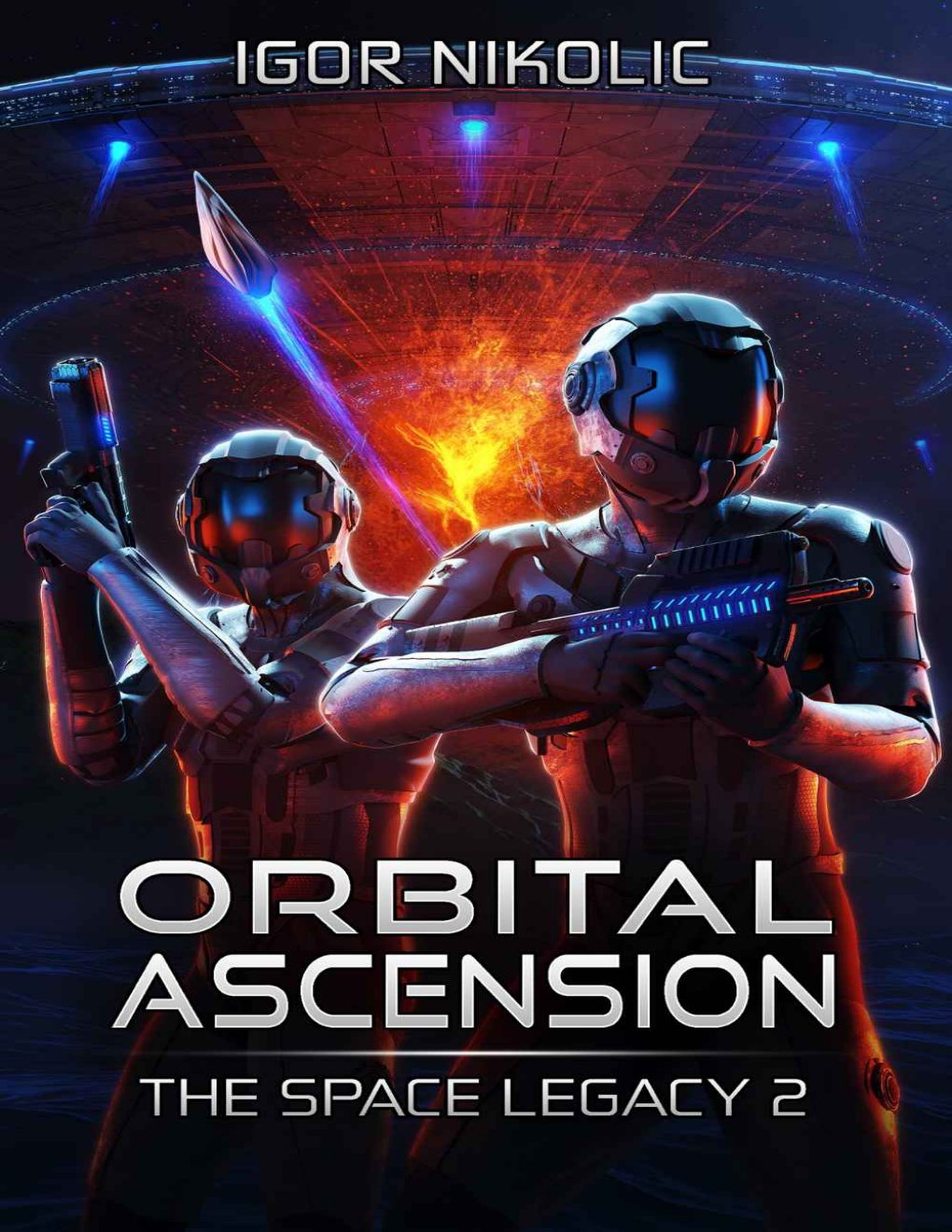 Cover of Orbital Ascension (The Space Legacy Book 2)