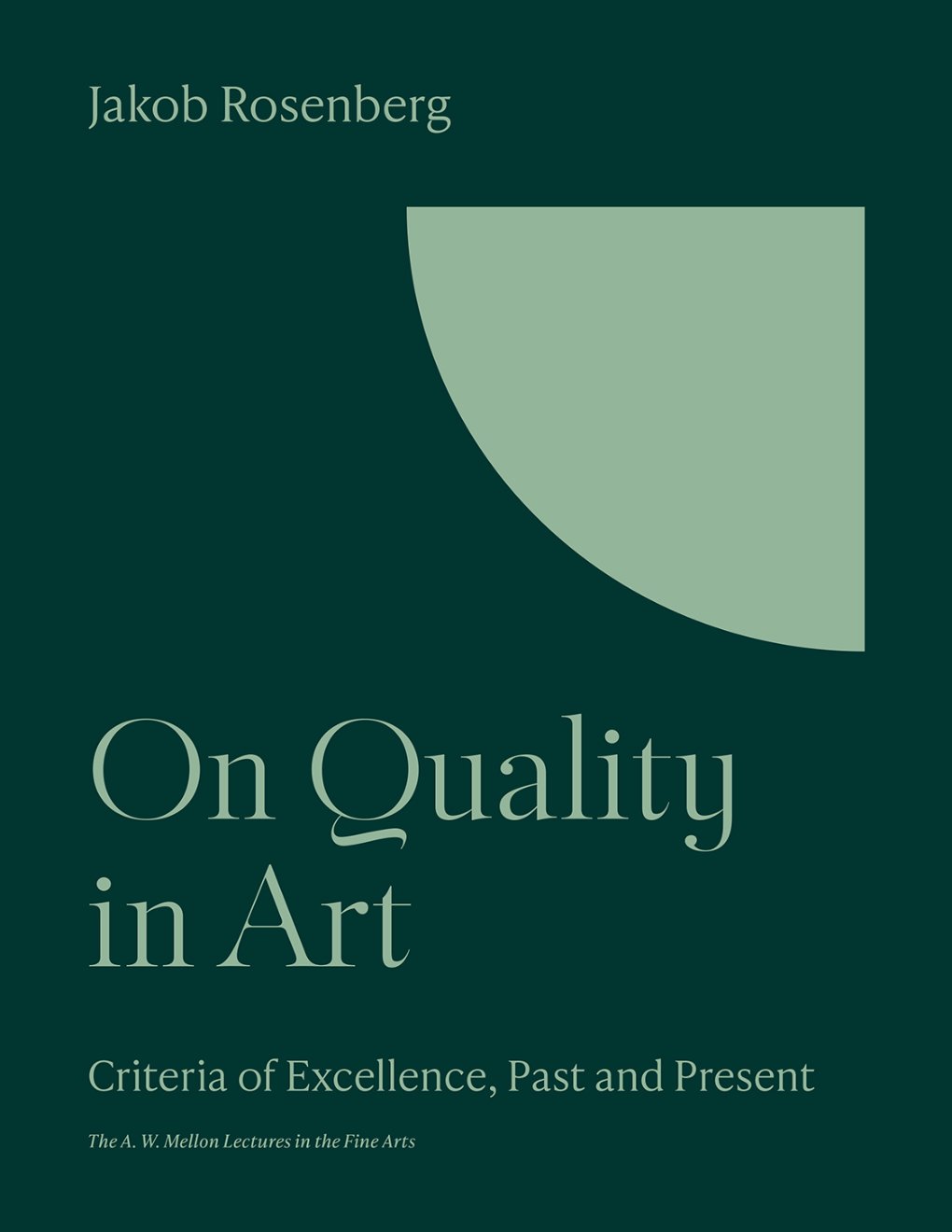 Cover of On Quality in Art