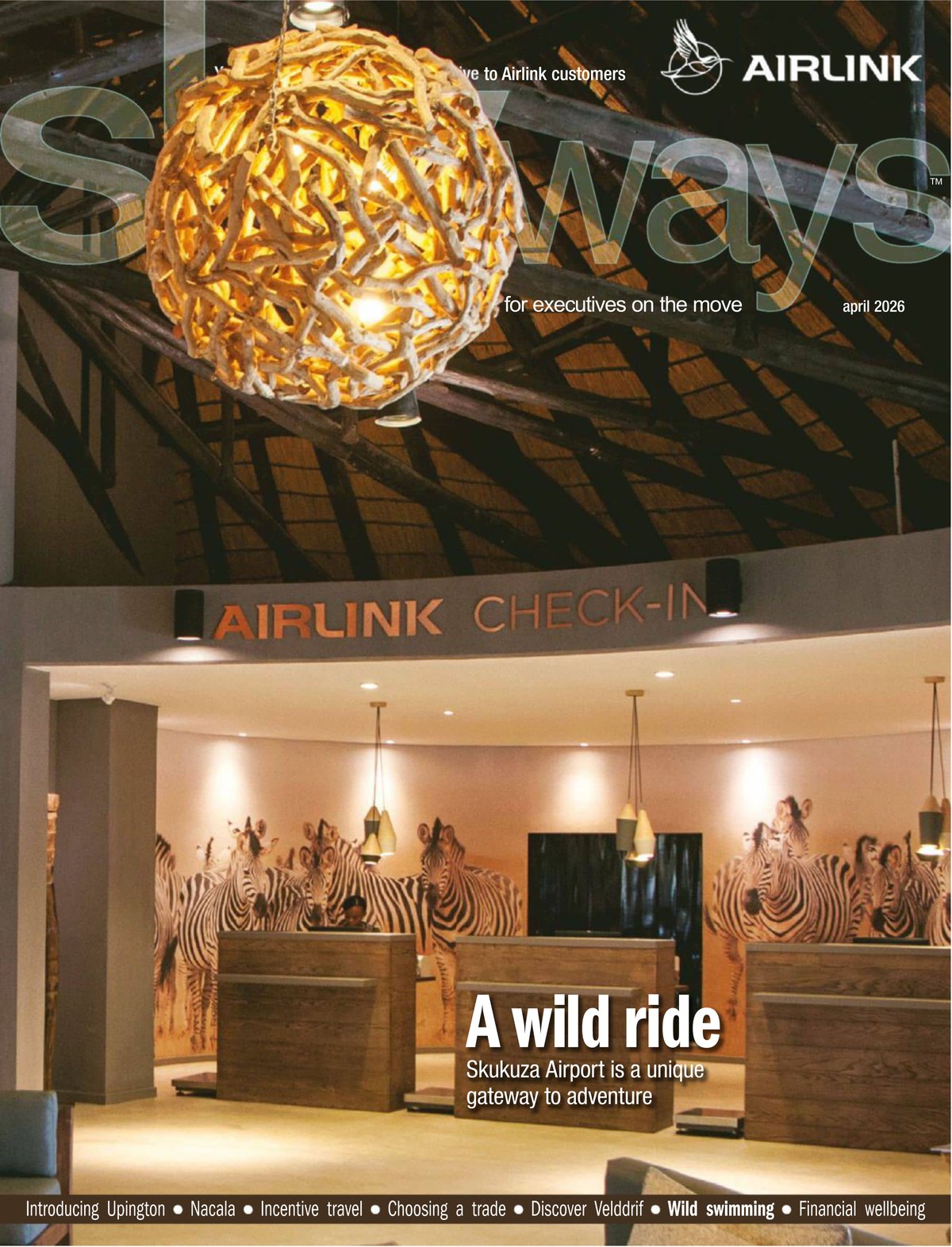 Cover of Skyways Magazine April 2026
