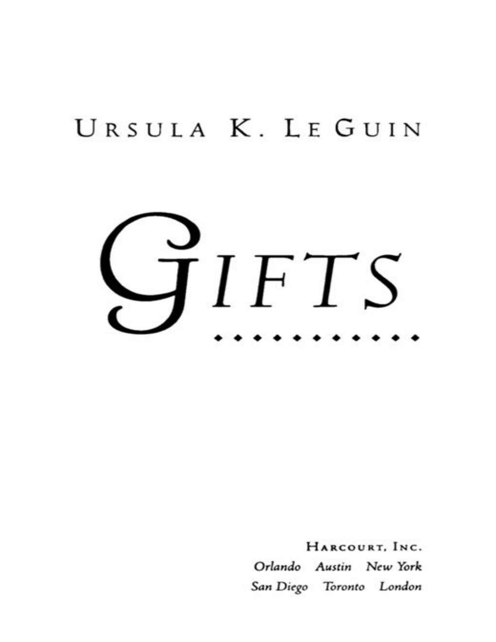 Cover of Gifts