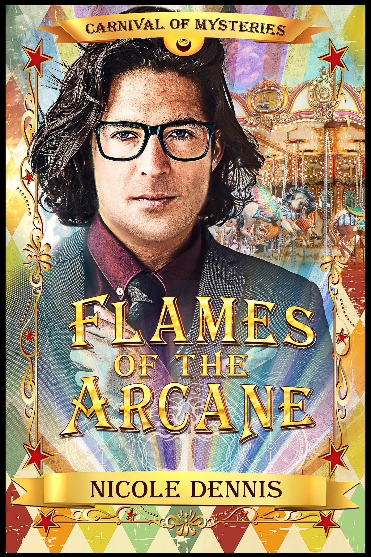Cover of Flames of the Arcane- Carnival of Mysteries (2024)