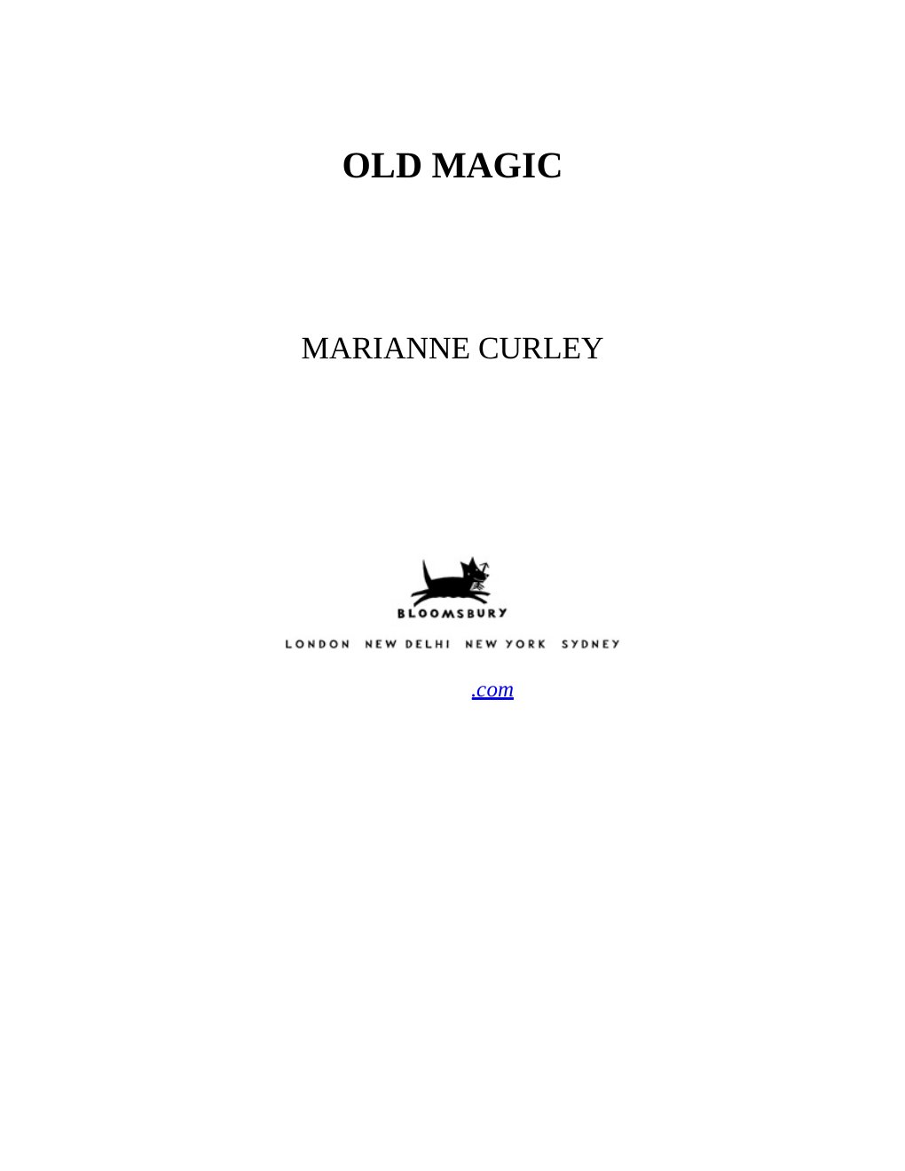 Cover of Old Magic