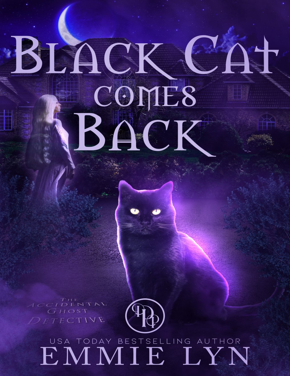 Cover of Black Cat Comes Back (The Accidental Ghost Detective)