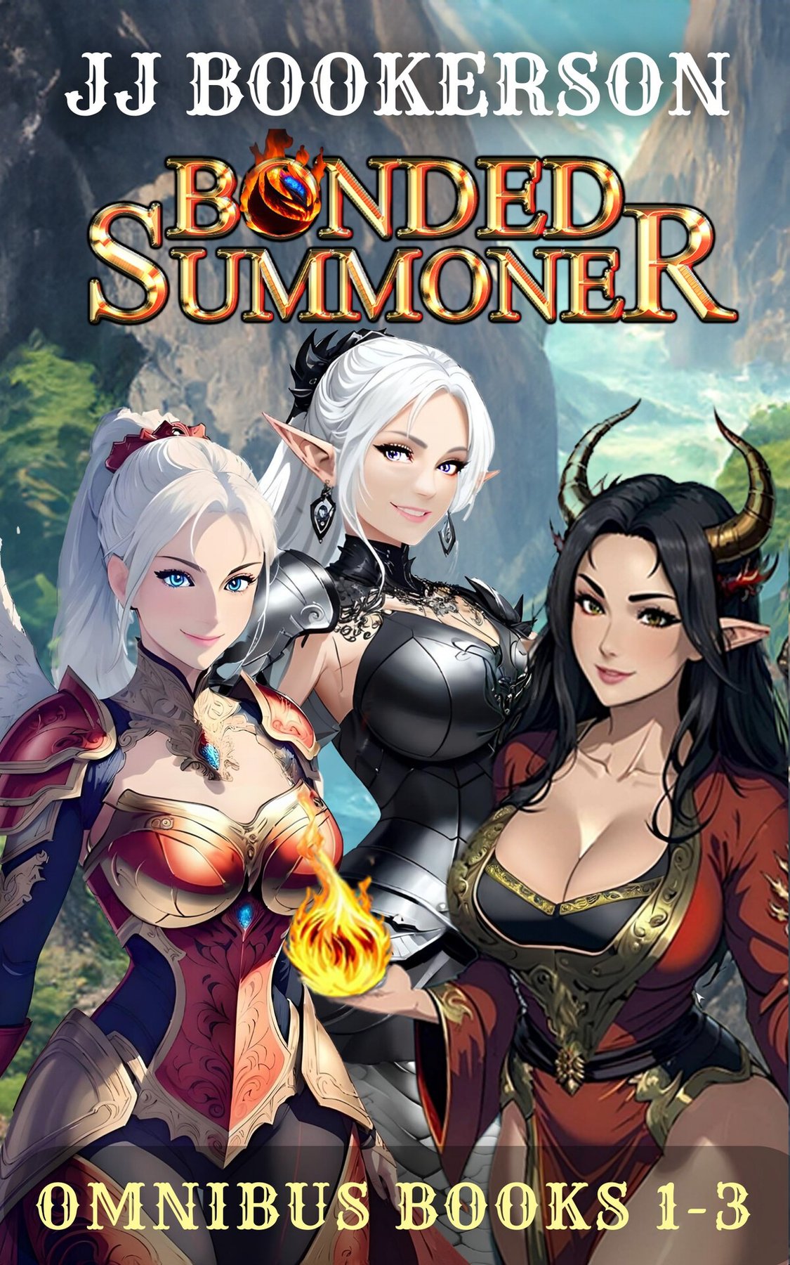 Cover of Bonded Summoner Omnibus- Books 1-3- A Summoner Fantasy LitRPG (2025)