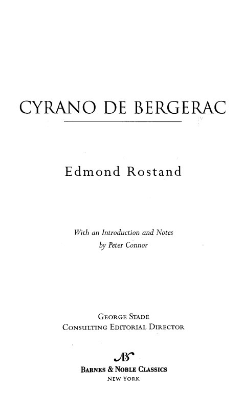 Cover of Cyrano de Bergerac (1548)