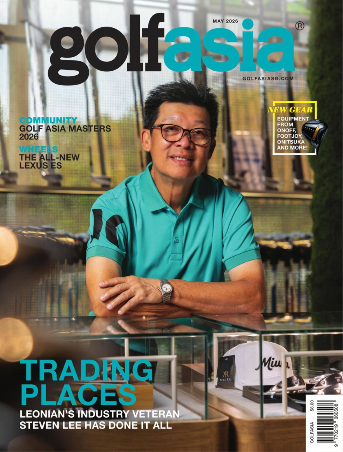 Cover of Golf Asia Magazine (2026)