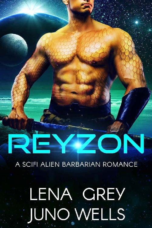 Cover of Reyzon: A SciFi Alien Barbarian Romance (Rakui Warriors Book 3)