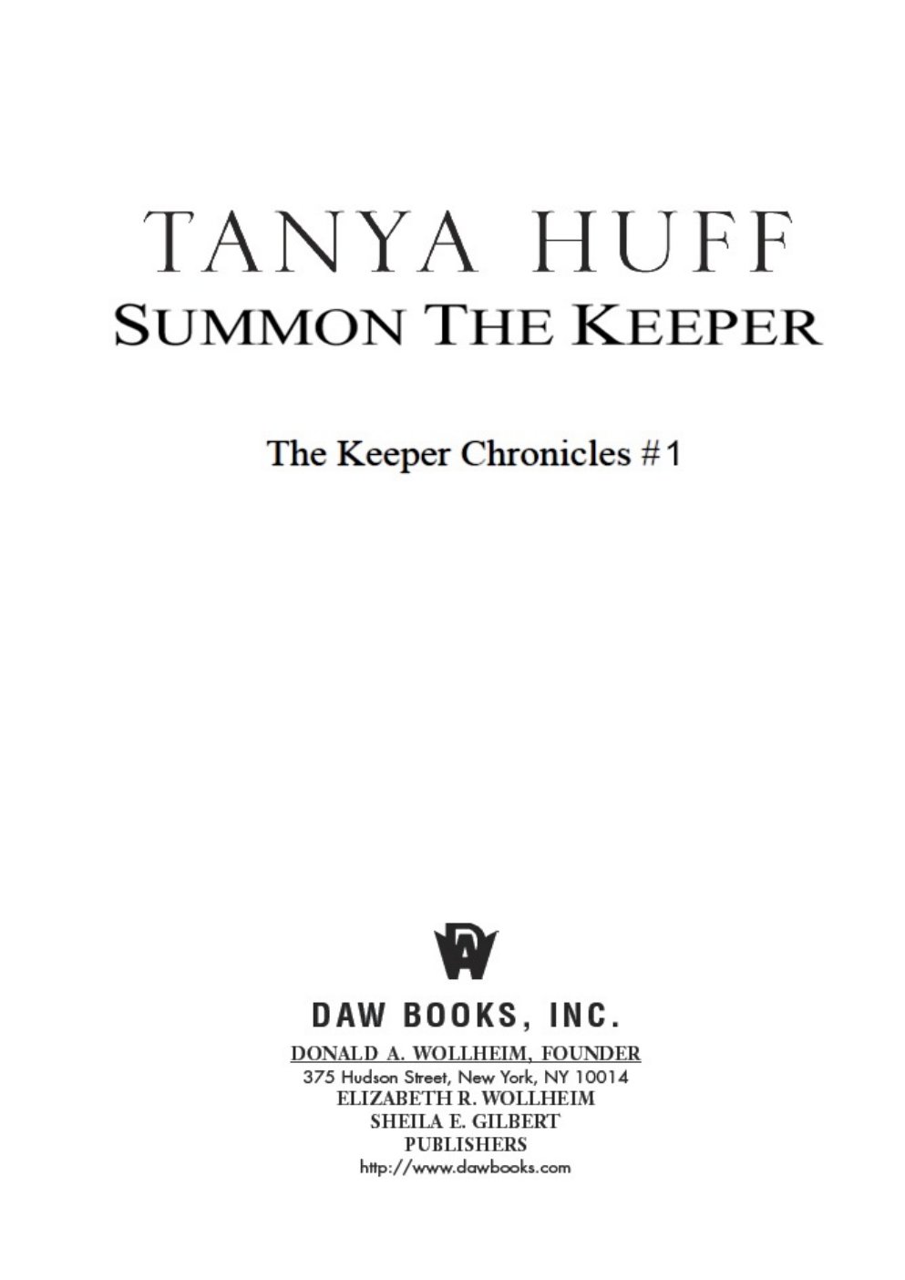 Cover of Summon the Keeper (1998)