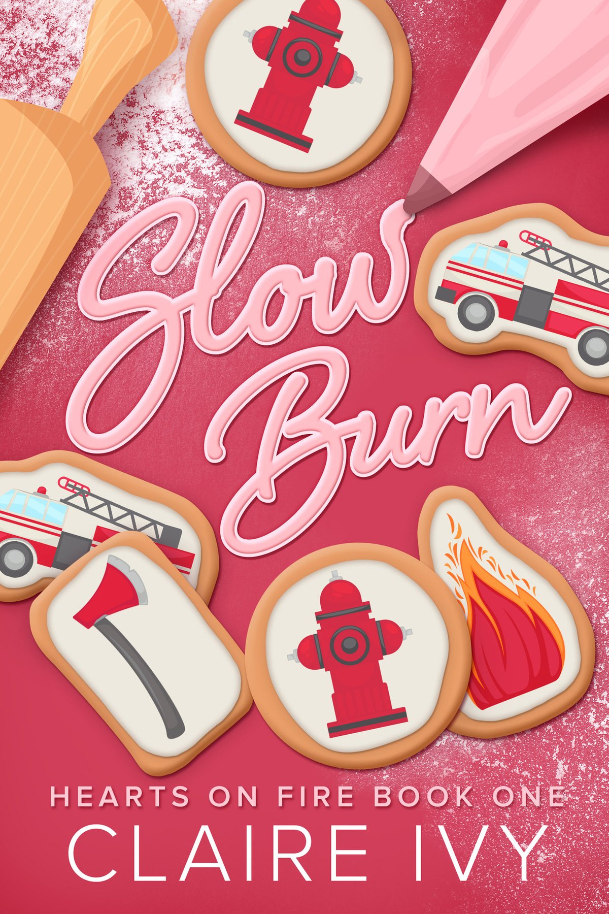 Cover of Slow Burn (Hearts on Fire Series Book 1)