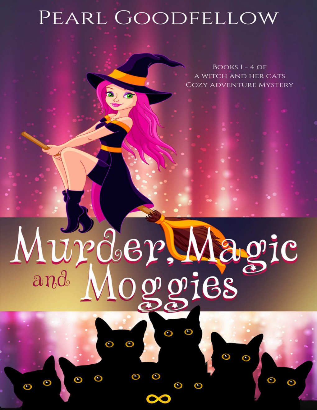 Cover of Murder, Magic, and Moggies (2018)