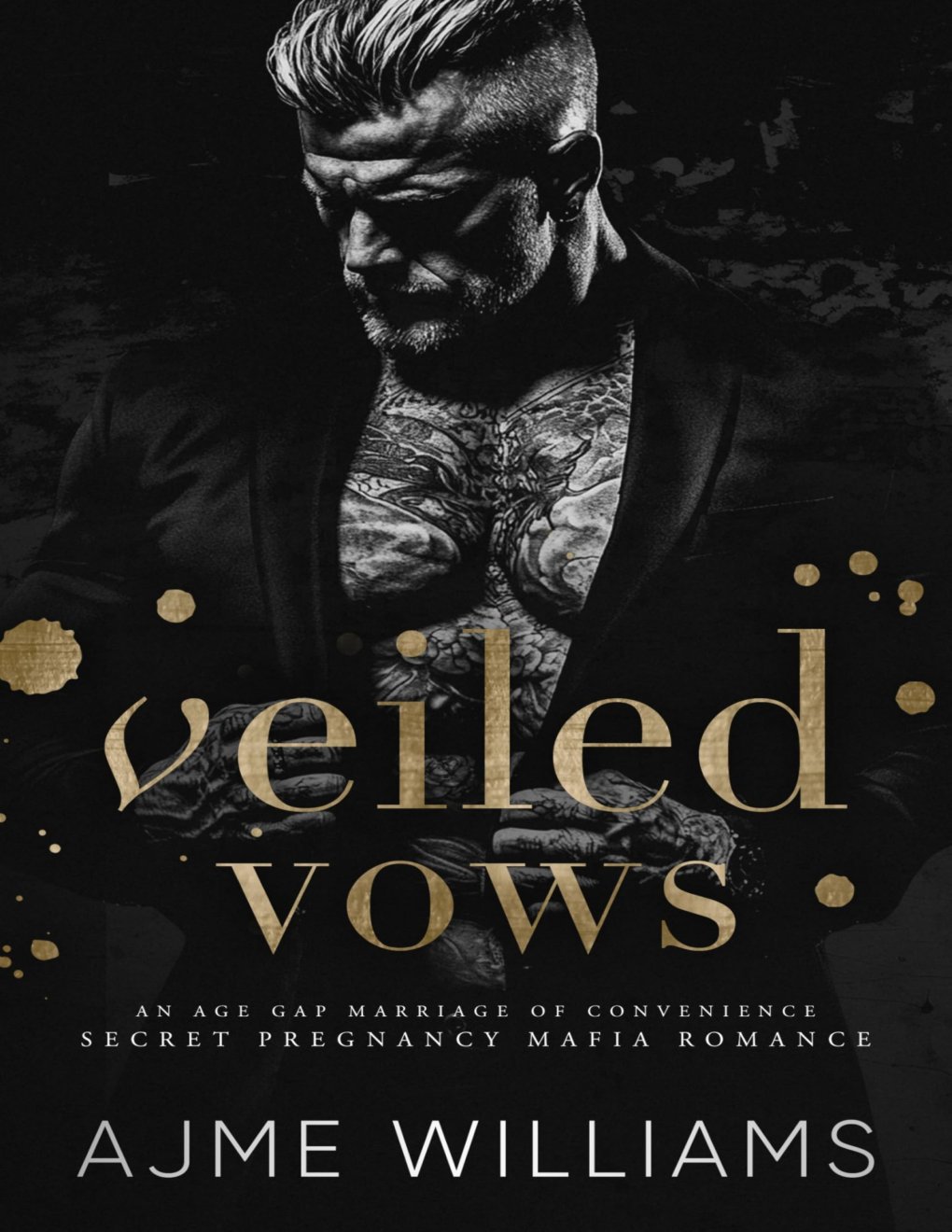 Cover of Veiled Vows: An age gap, marriage of convenience, secret pregnancy, mafia romance (Mafia Lords of Sin)