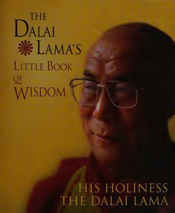 Cover of The Dalai Lama's little book of wisdom