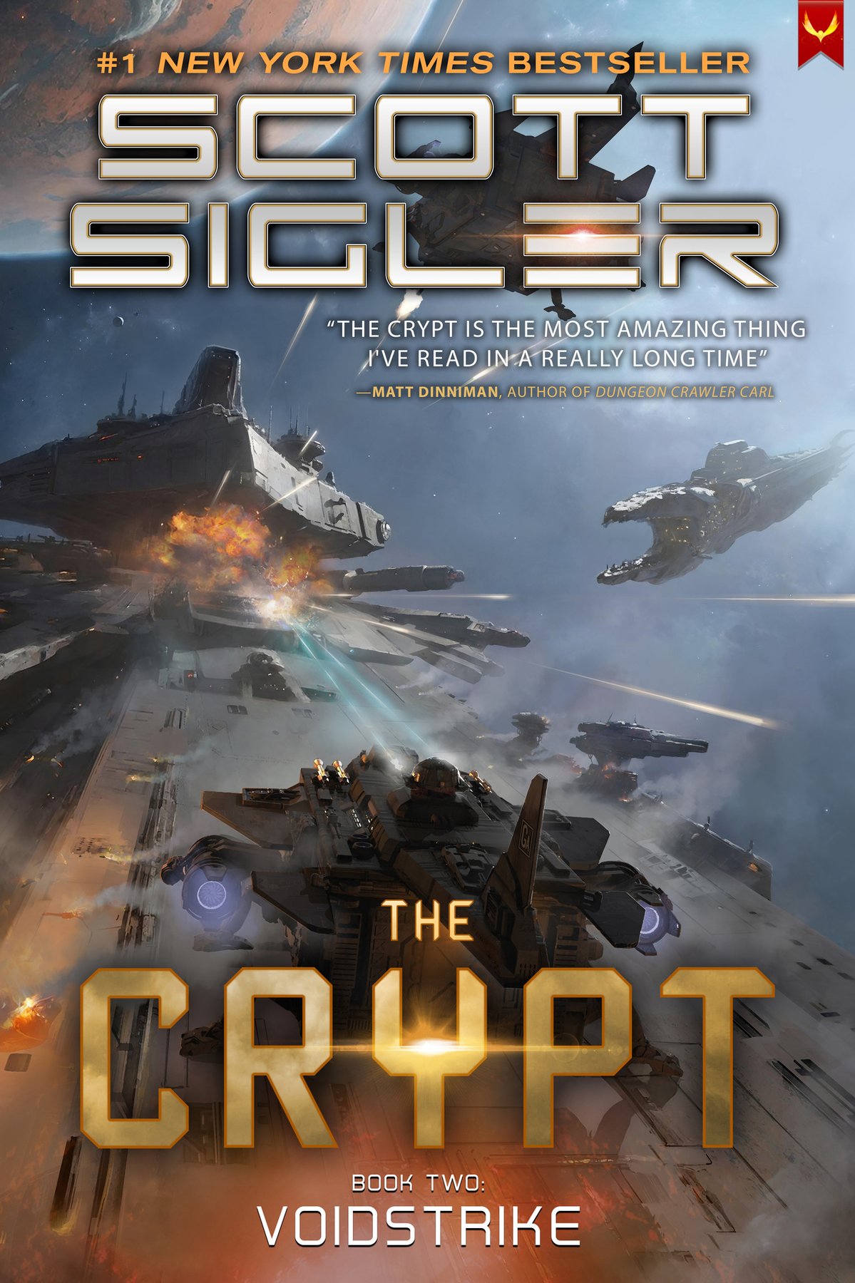 Cover of The Crypt 2: Voidstrike: (A Military Sci-Fi Novel)