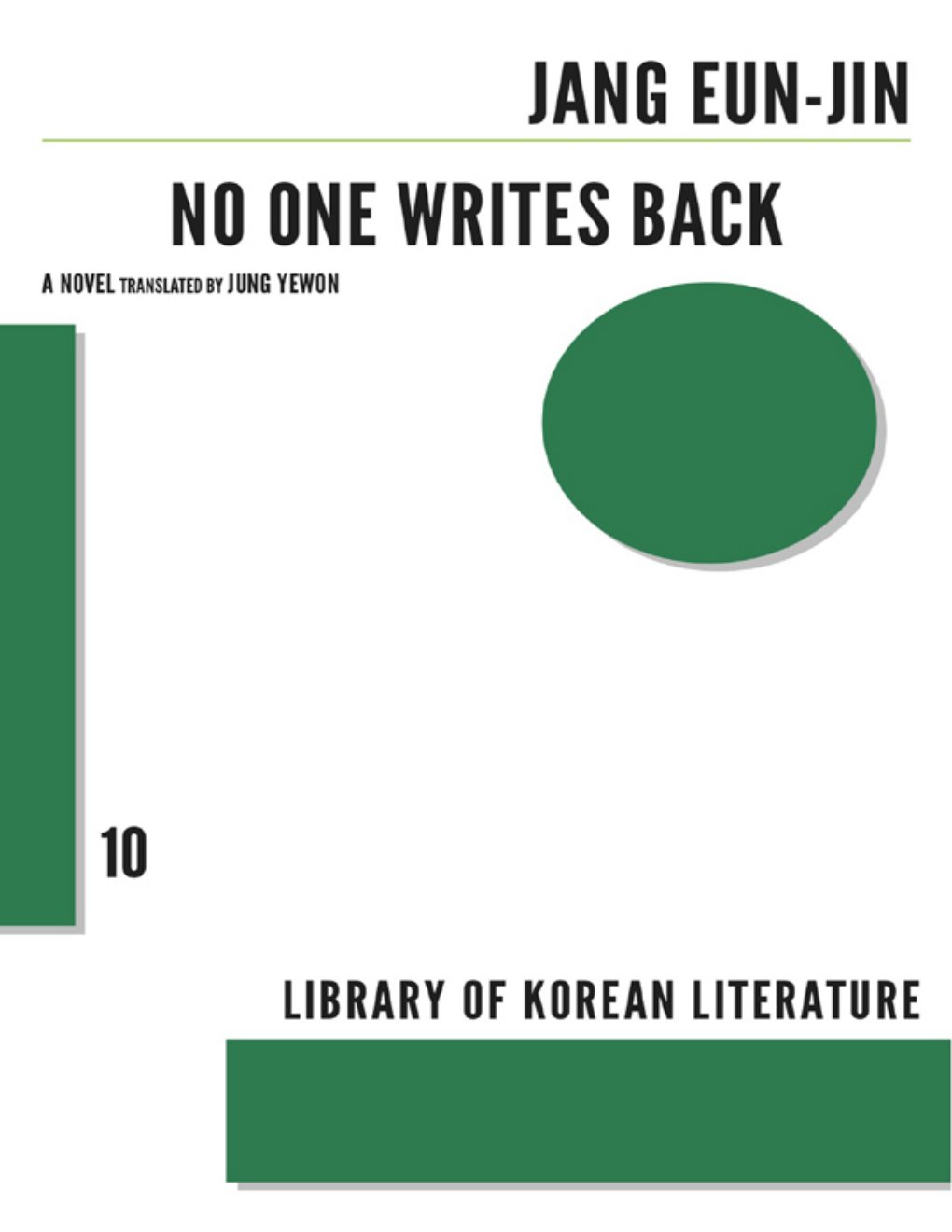 Cover of No One Writes Back (2009)