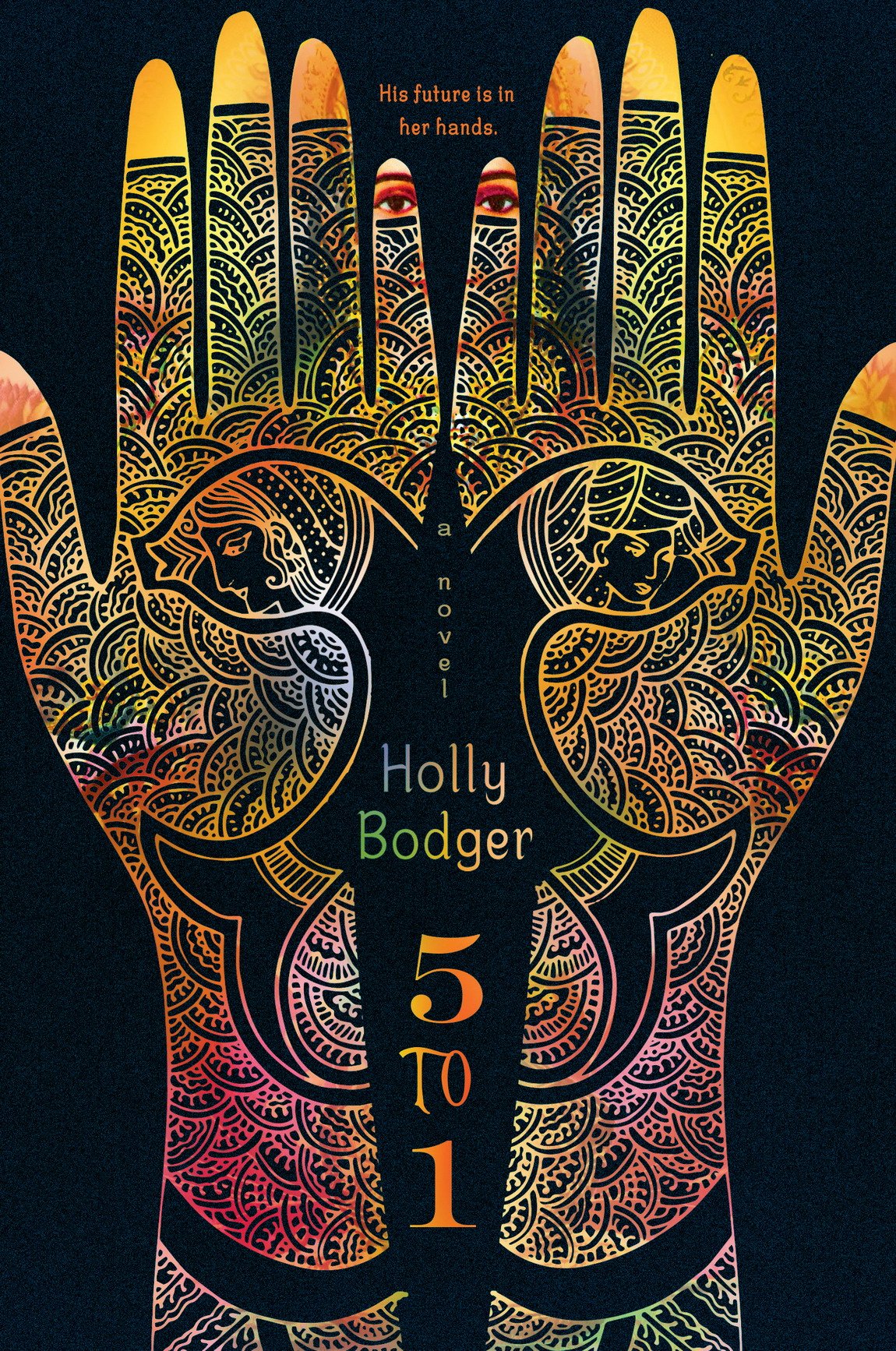 Cover of His future is in her hands. Holly Bodger