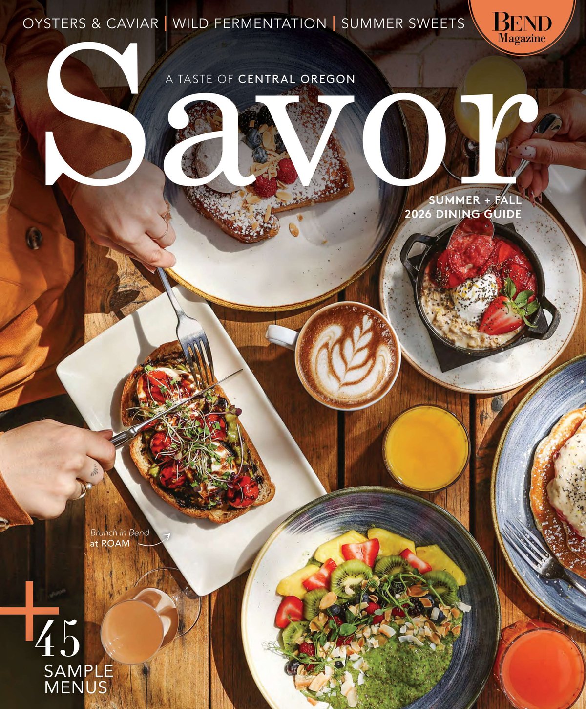Cover of Savor Magazine Summerfall 2026