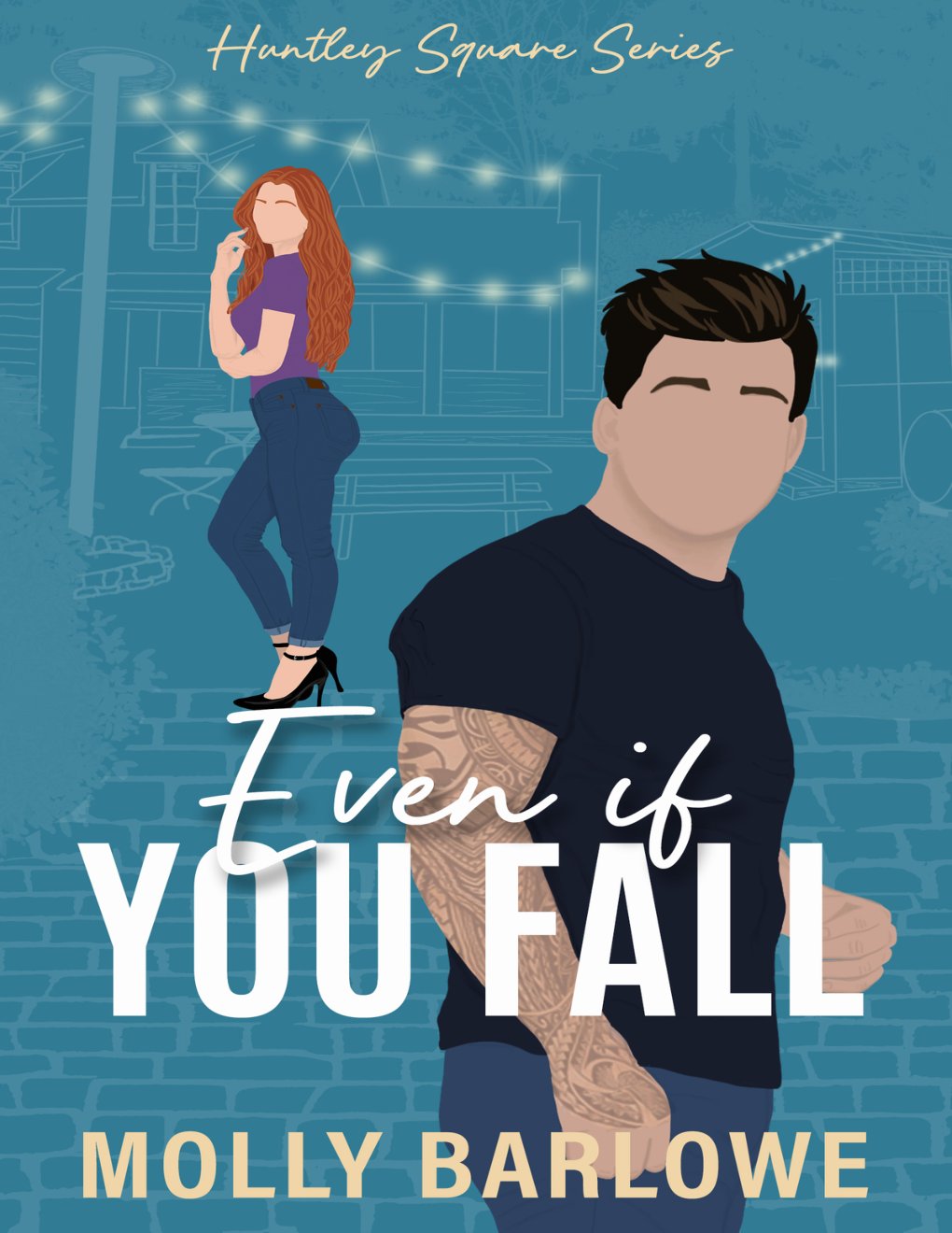 Cover of Even if You Fall (Huntley Square Book 2)