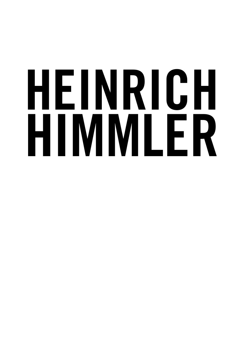 Cover of Heinrich Himmler