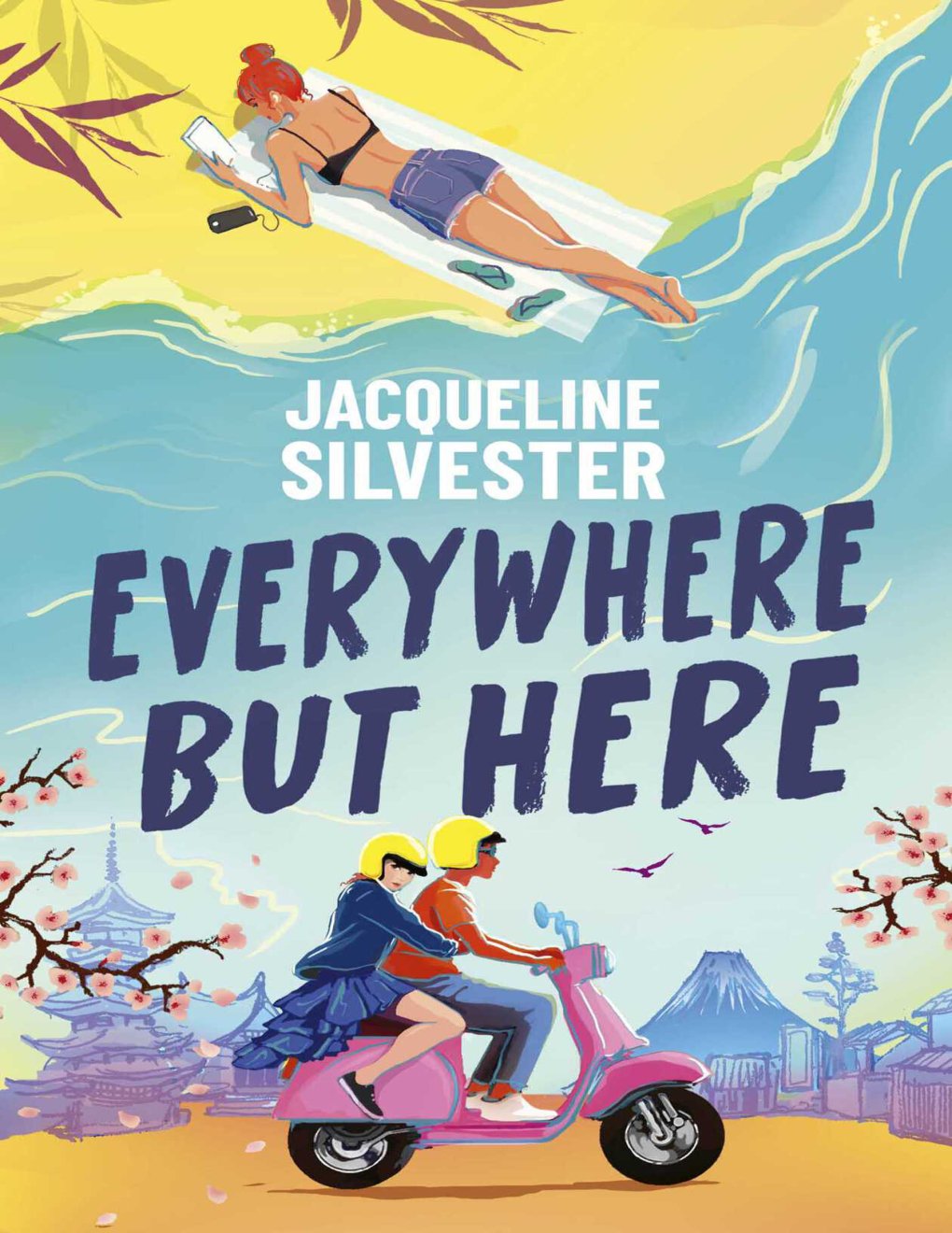 Cover of Everywhere But Here: Your Perfect Summer Beach Read!