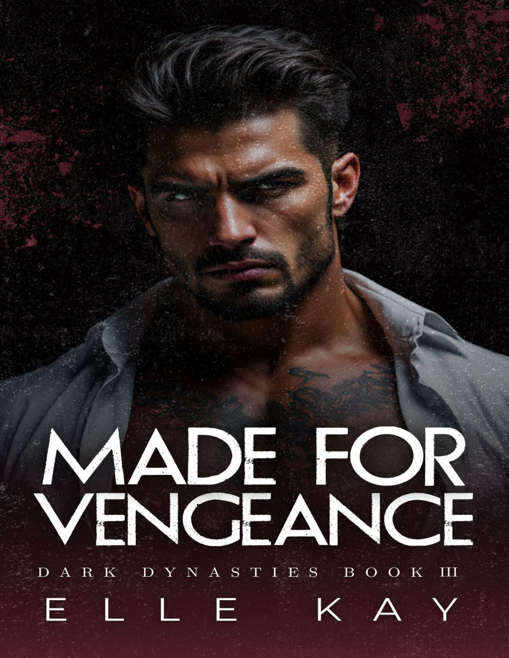Cover of Made for Vengeance: A Steamy Forced Proximity Dark Mafia Romance (Dark Dynasties Book 3)