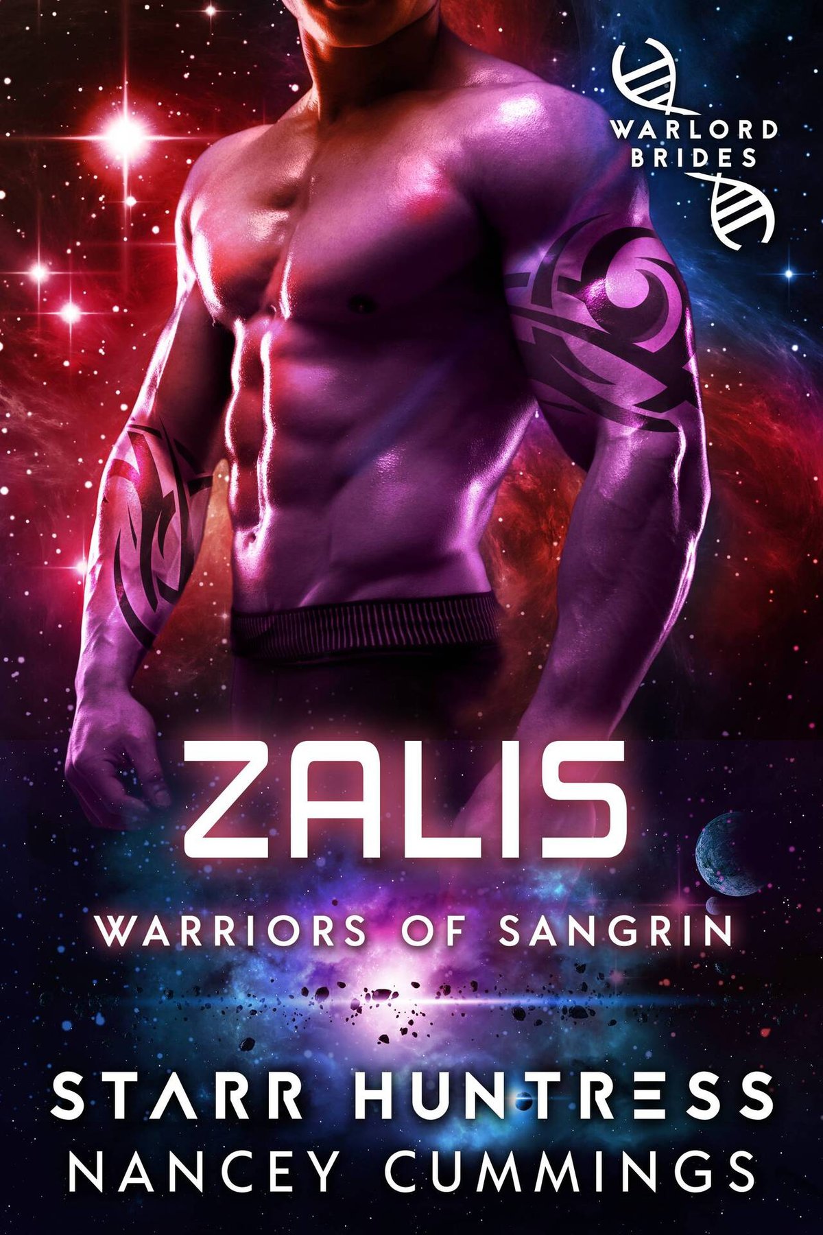 Cover of Zalis: Warlord Brides (Warriors of Sangrin Book 13)