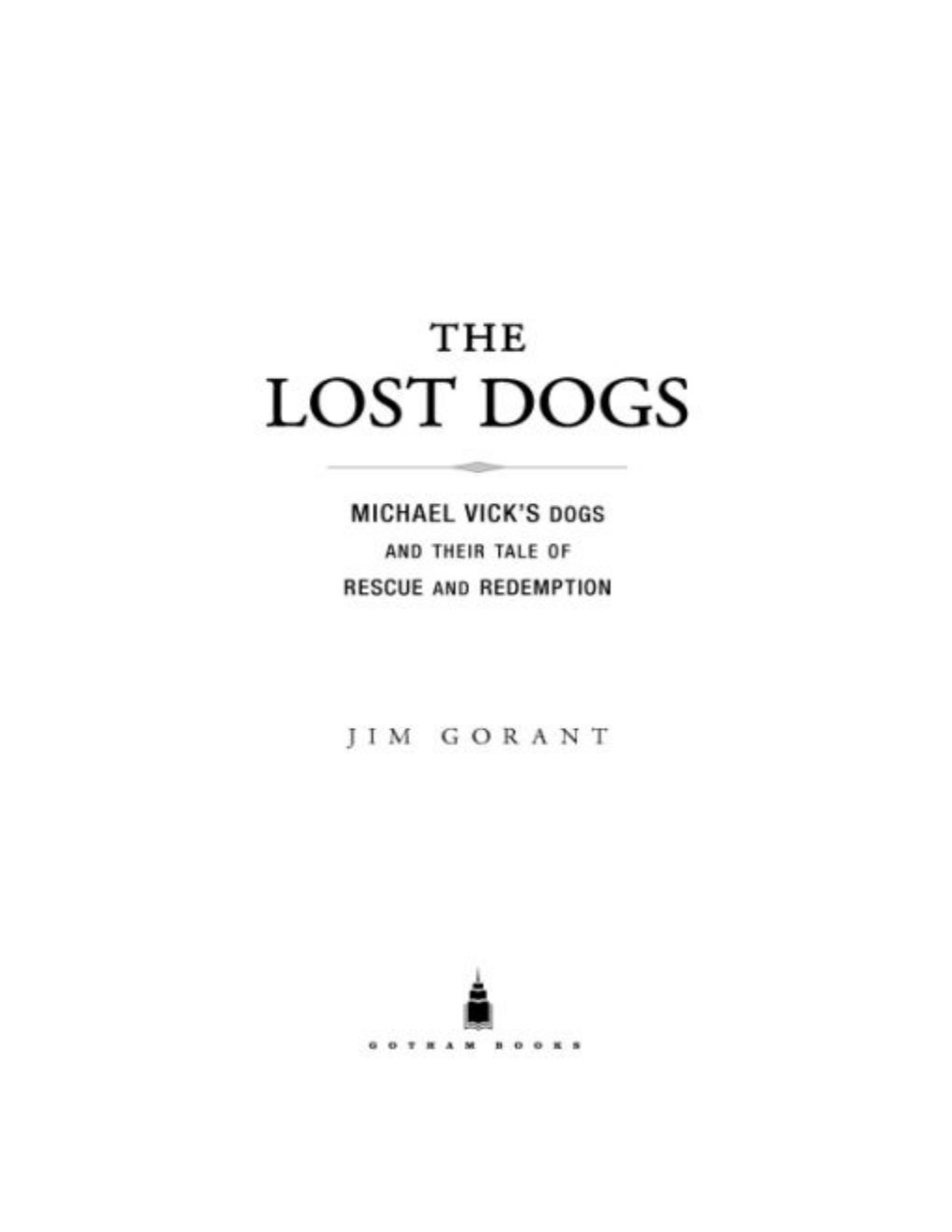 Cover of The Lost Dogs