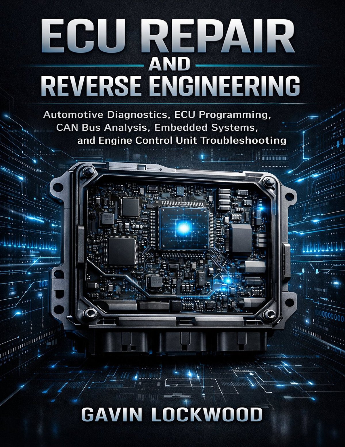 Cover of ECU Repair and Reverse Engineering- Automotive Diagnostics, ECU Programming, CAN Bus Ana